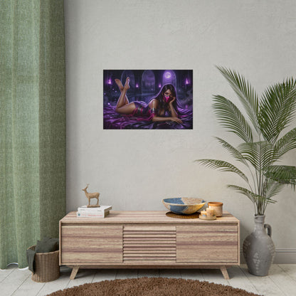 Mileena Mortal Kombat Poster, Gaming Wall Art, Ninja Print Decor