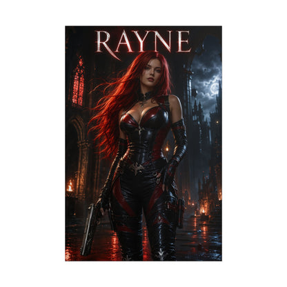 BloodRayne Rayne Poster Vampire Game Wall Art Print Decor