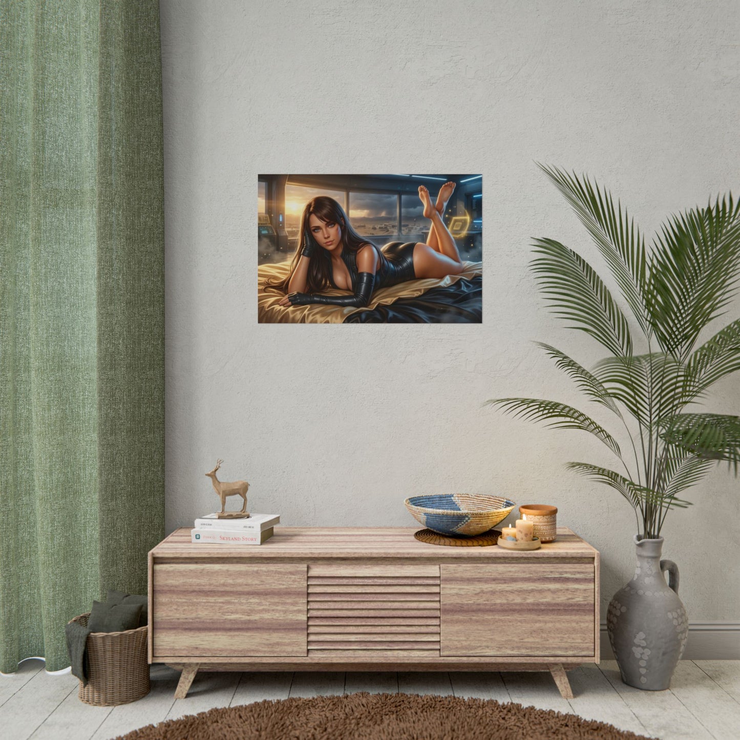 Ruhiges Poster, Gaming-Wandkunst, Taktischer Druck, Gamer-Zimmer-Deko