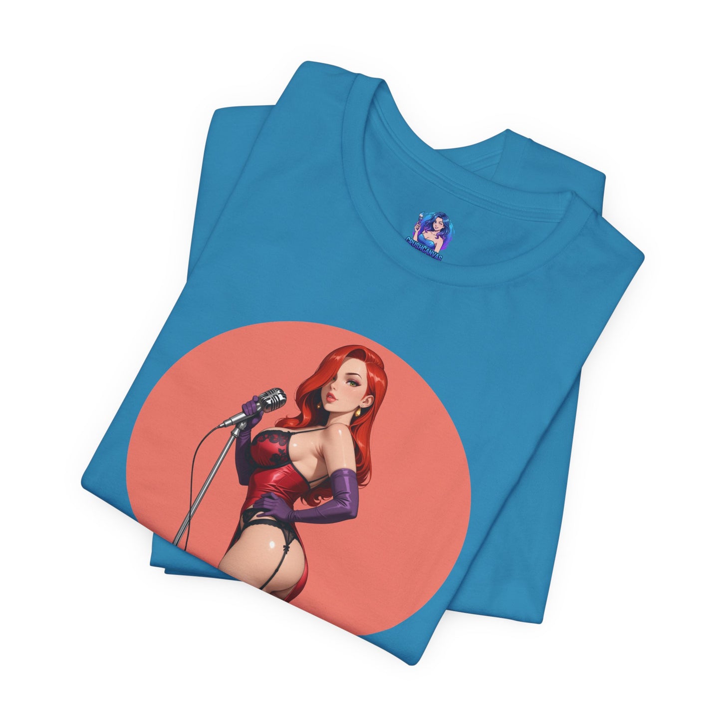 Jessica Rabbit T-Shirt | Kultiges Cartoon-Diva-Shirt für Fans &amp; Sammler | Glamouröses Waifu-Shirt