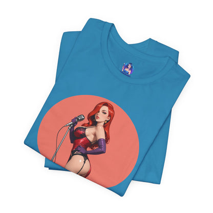 Jessica Rabbit T-Shirt | Kultiges Cartoon-Diva-Shirt für Fans &amp; Sammler | Glamouröses Waifu-Shirt