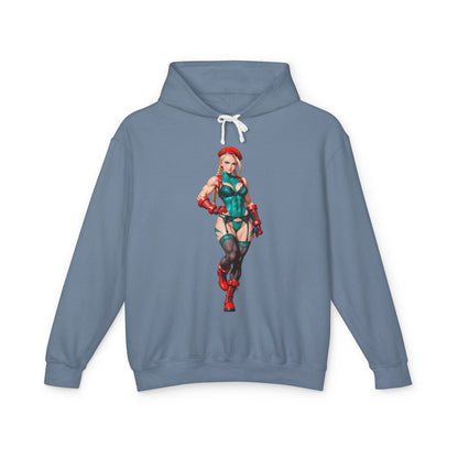 Cammy White Hoodie | Street Fighter Gamer Hoodie | Anime Waifu Grafik-Pullover