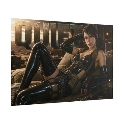 Quiet Metal Gear Wall Art Poster Gaming Decor Collectible Gamer Gift