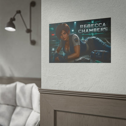 Rebecca Chambers Gaming Poster Wall Art Gamer Room Decor Collectible Print