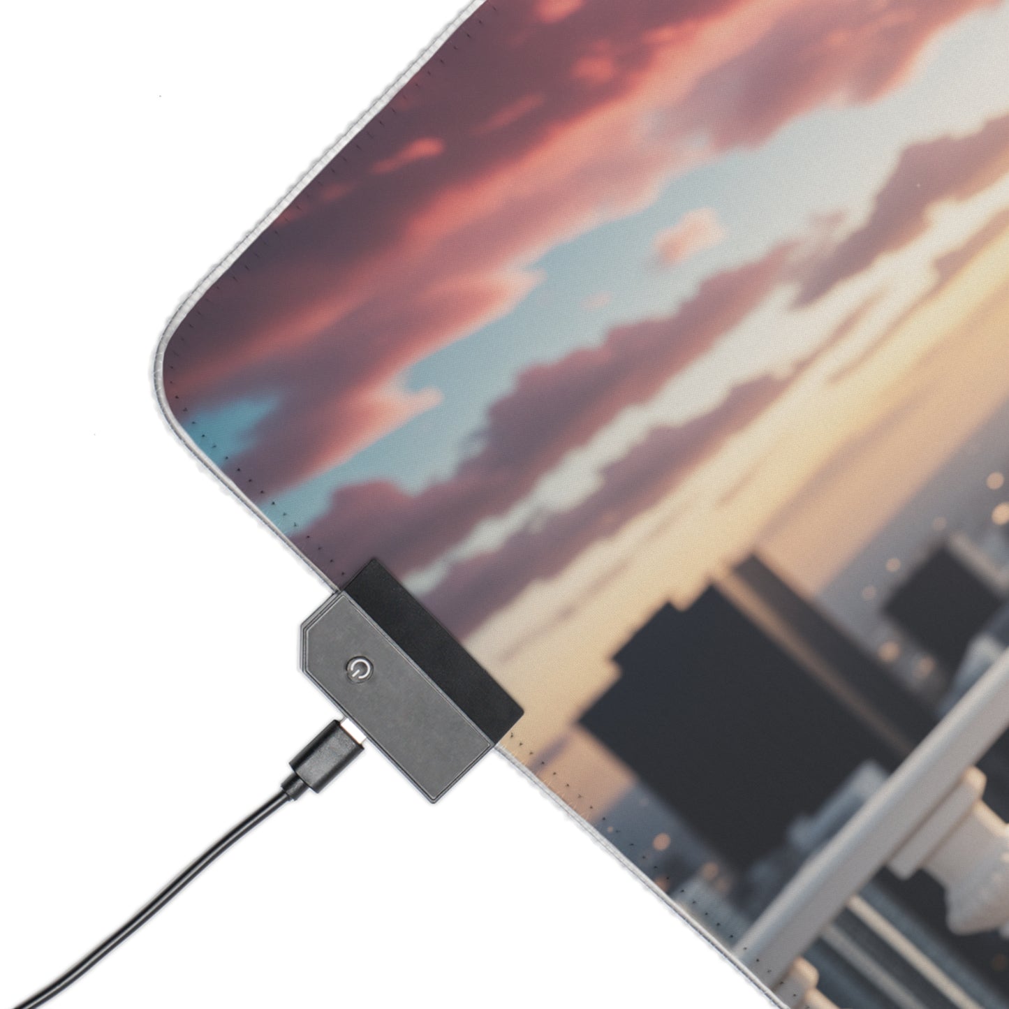 Jessica Rabbit Schreibtischunterlage – LED RGB-Pad, elegantes Waifu-Anime-Girl-Setup