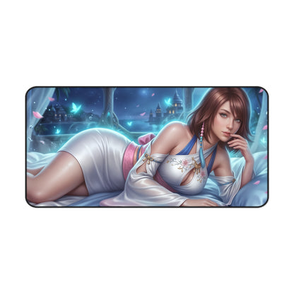 Final Fantasy Mouse Pad, Yuna Desk Mat, Gamer Gift XXL