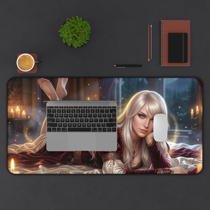 The Witcher Mouse Pad, Keira Metz Desk Mat, Gamer Gift