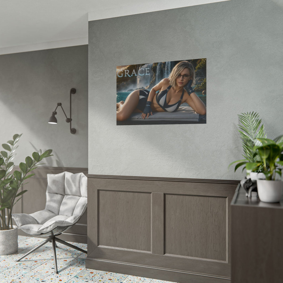 Grace Ashcroft Wall Art Poster PC Gaming Decor Bedroom Collector Print
