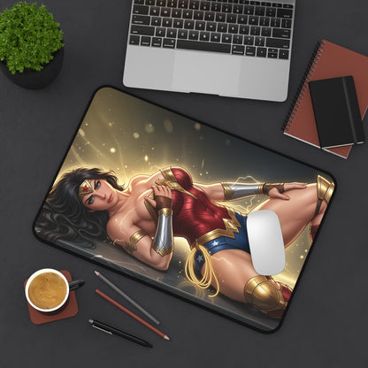 DC Comics Mouse Pad, Wonder Woman Desk Mat, Gamer Gift