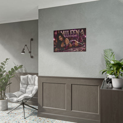 Gaming Wall Art Mileena Mortal Kombat Poster Game Room Decor Gamer Gift Print