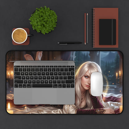 The Witcher Mouse Pad, Keira Metz Desk Mat, Gamer Gift