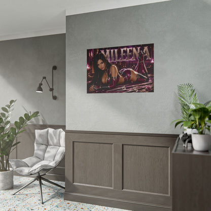 Gaming Wall Art Mileena Mortal Kombat Poster Game Room Decor Gamer Gift Print