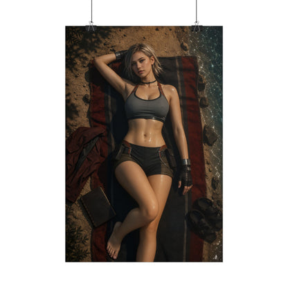 Game Room Decor Grace Wall Art Poster Collectible Character Print