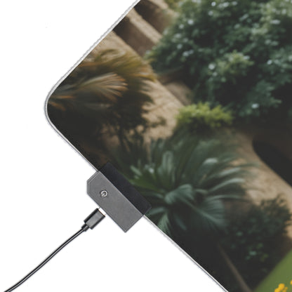 Килимок для столу Boa Hancock – світлодіодний RGB-підсвітлювальний килимок, ігровий комплект із зображенням дівчини з аніме Waifu