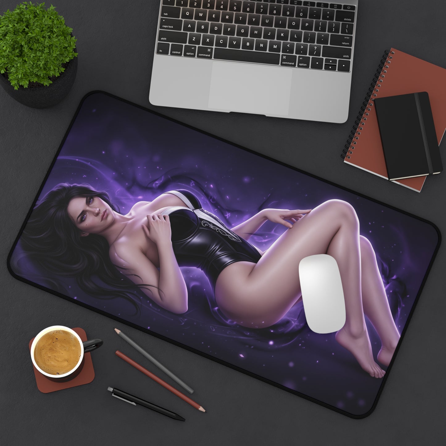 The Witcher Mouse Pad, Yennefer Desk Mat, Gamer Gift XXL