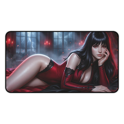 Vampirella Mouse Pad, Gothic Desk Mat, XXL Gaming Pad