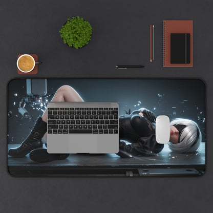 Nier Mouse Pad, 2B Desk Mat, Anime Mouse Pad, Gamer Gift