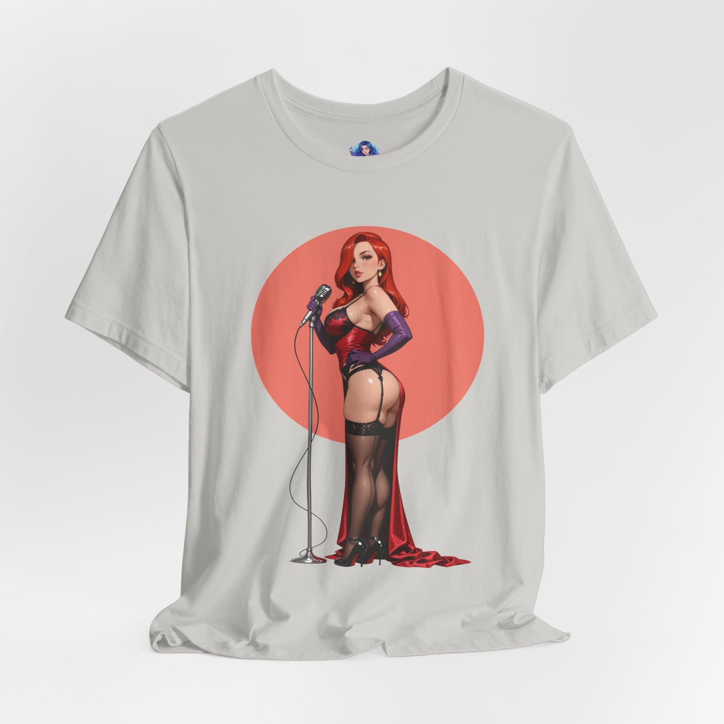 Jessica Rabbit T-Shirt | Kultiges Cartoon-Diva-Shirt für Fans &amp; Sammler | Glamouröses Waifu-Shirt