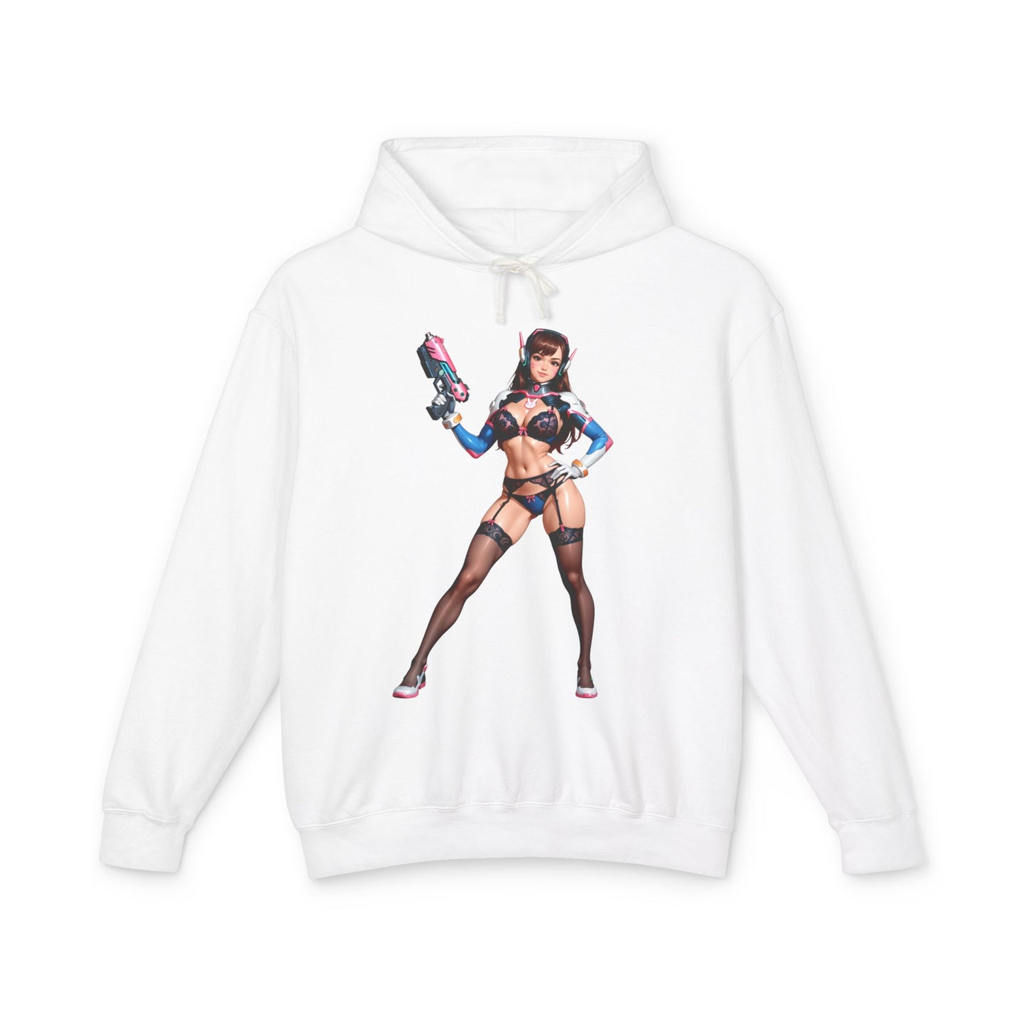 D.Va Hoodie | Overwatch Gamer Hoodie | Anime Mecha Girl Pullover