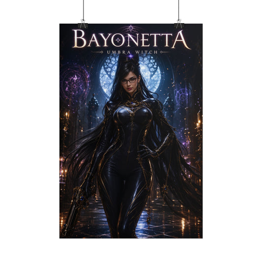 Bayonetta Gaming Poster Wall Decor Print for Fans
