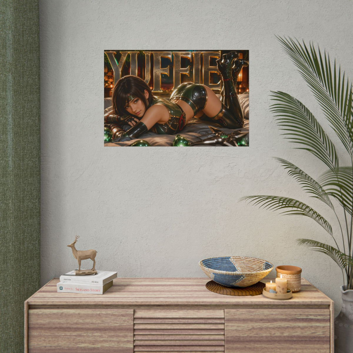 Yuffie Kisaragi Poster Gaming Wall Art Gamer Room Decor Collectible Print