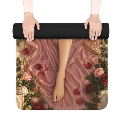 Princess Aurora Yoga Mat Soft Suede Home Gym Exercise Fitness 24x72