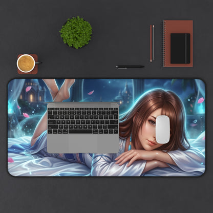 Final Fantasy Mouse Pad, Yuna Desk Mat, Anime Decor XXL