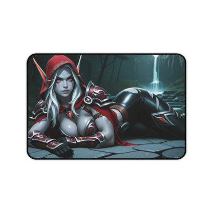 Килимок для столу Sylvanas, килимок для миші Fantasy Archer Heroine, налаштування готичного ігрового столу