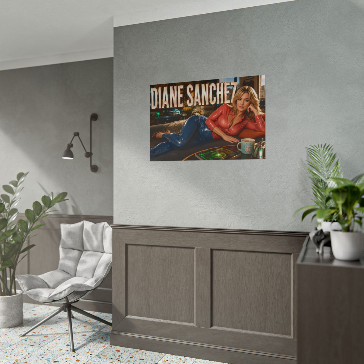 Diane Sanchez Rick and Morty Wall Art Poster Character Decor Collector Gift