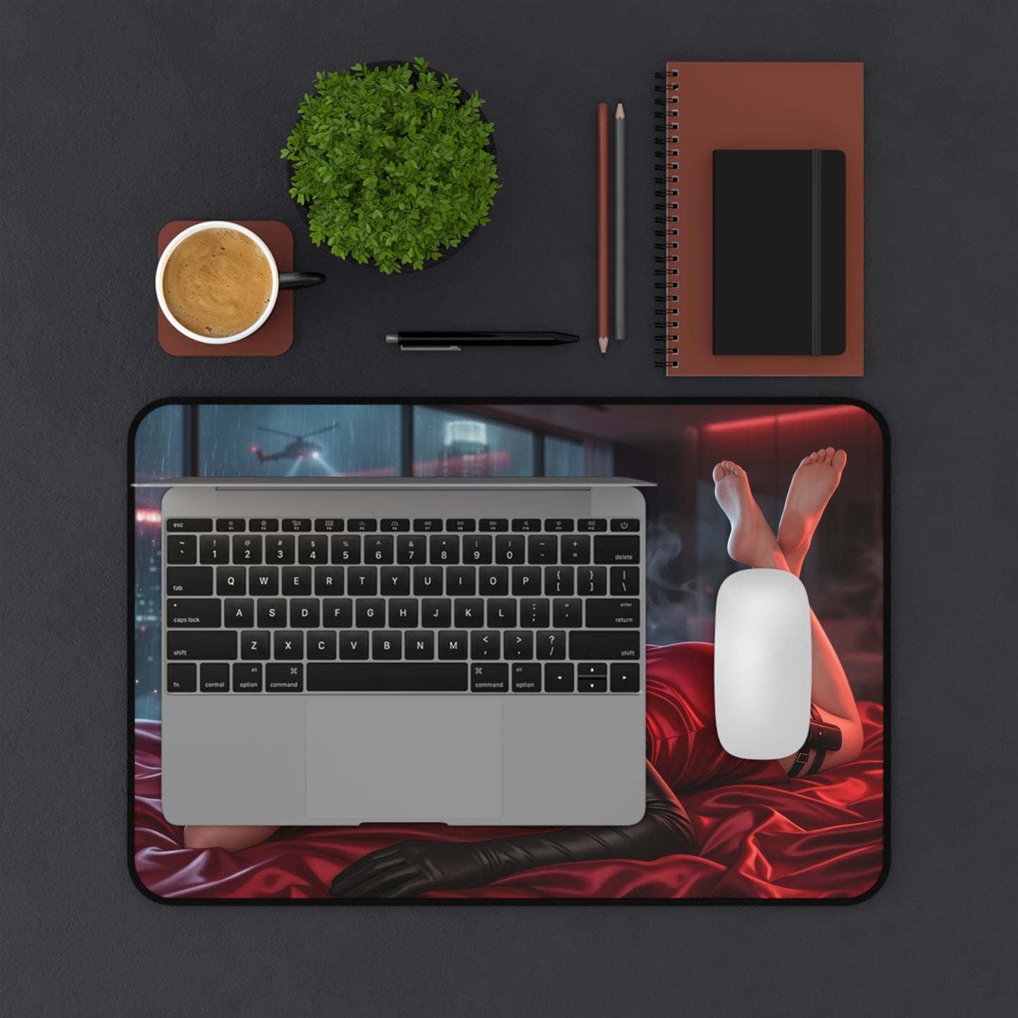 Resident Evil Mouse Pad, Ada Wong Desk Mat, Large Desk Pad