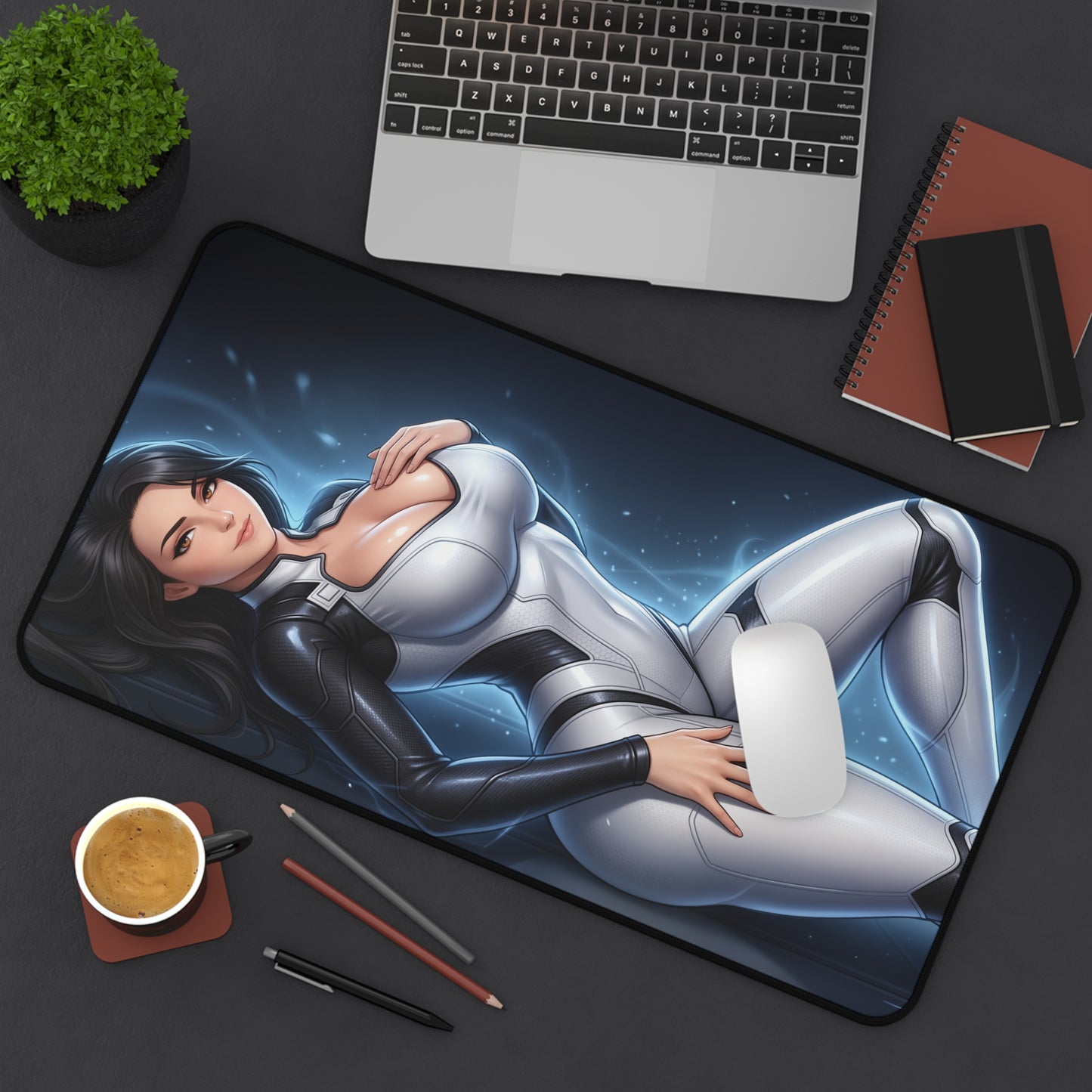 Mass Effect Mouse Pad, Miranda Desk Mat, Large Desk Pad