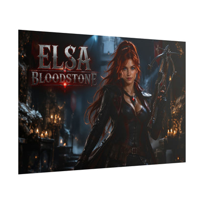 Elsa Bloodstone Comic Poster Character Wall Art Collector Room Decor Art Print