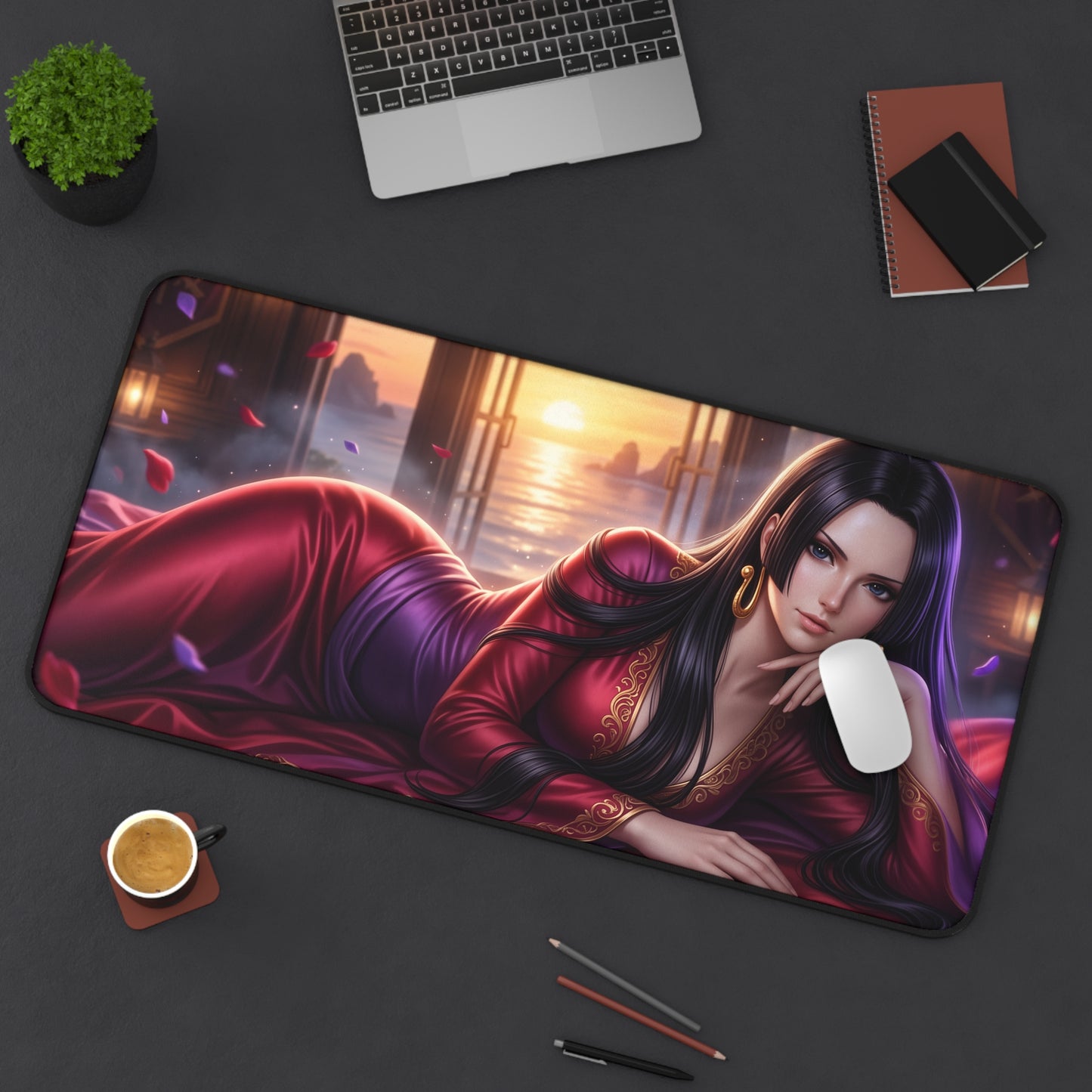 One Piece Mouse Pad, Boa Hancock Desk Mat, Gamer Gift XXL