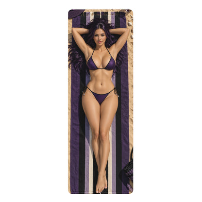 Psylocke Yoga Mat – Sexy Gamer Art Pilates & Workout Mat 24x72