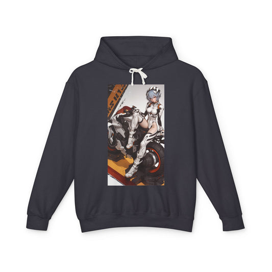 Rei Ayanami Hoodie | Evangelion Hoodie | Anime Mecha Pilot Pullover