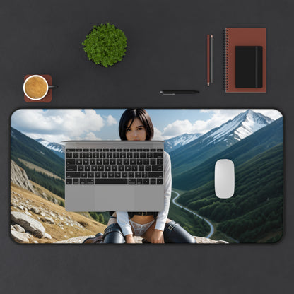 Килимок для миші Mikasa Ackerman, килимок для столу «Атака титанів», набір для гри воїн з аніме