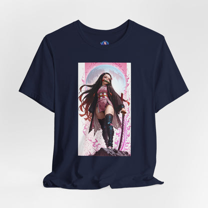 Nezuko Kamado T-Shirt | Dynamic Anime Tee for Demon Slayer Fans