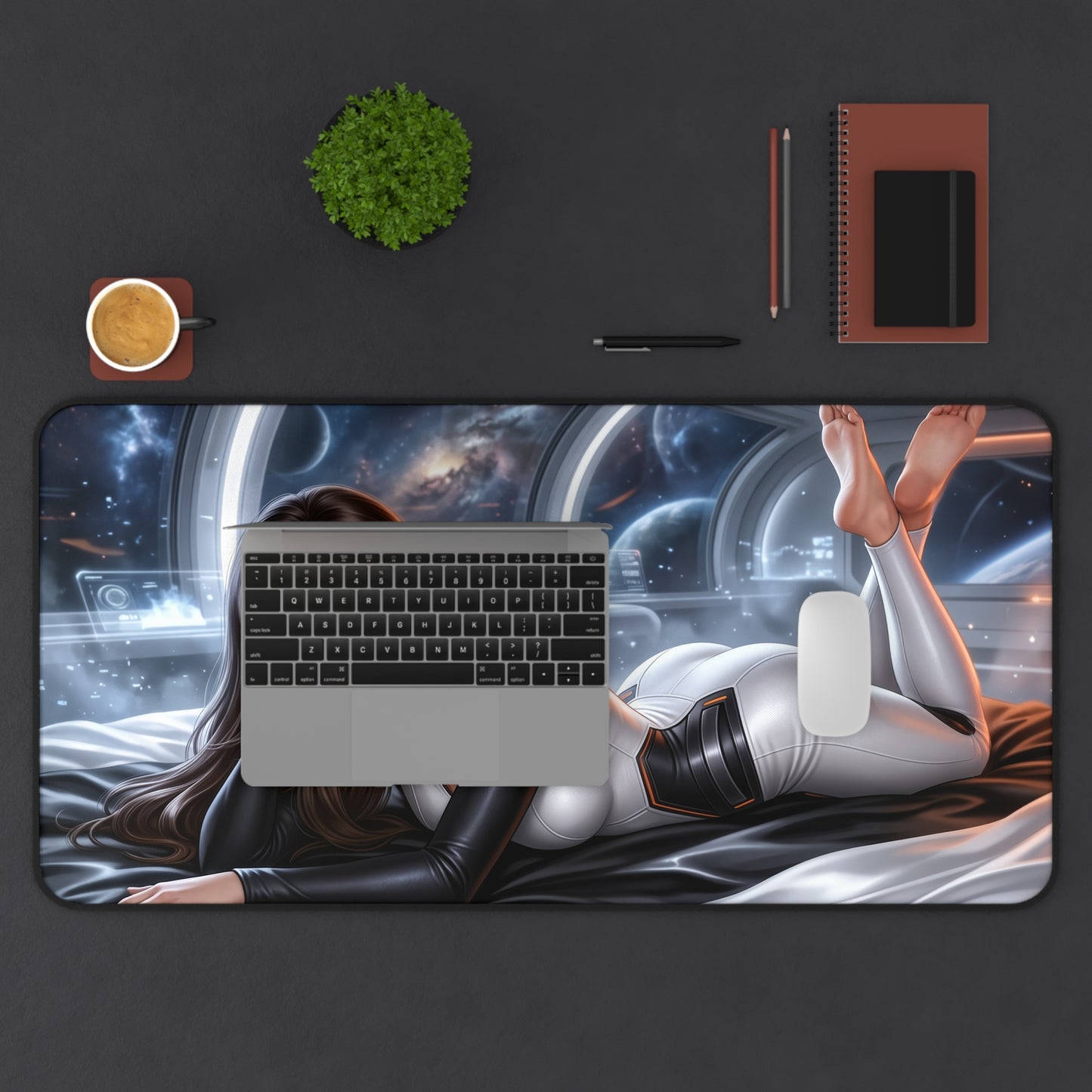 Mass Effect Mouse Pad, Miranda Desk Mat, Gamer Gift XXL