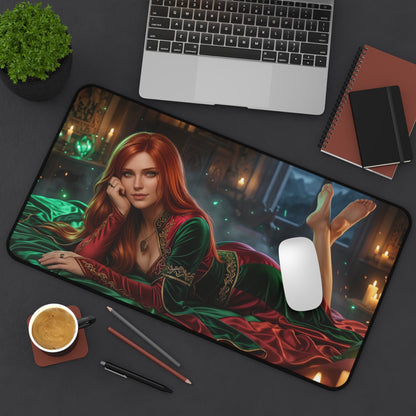 The Witcher Mouse Pad, Triss Merigold Desk Mat, XXL Pad