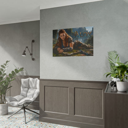 Aloy Horizon Gaming Poster Wall Art Gamer Room Decor Collectible Print