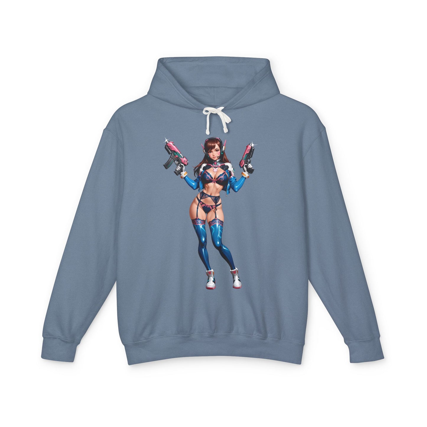D.Va-Hoodie | Süßer Overwatch-Hoodie | Pinker Anime-Gamer-Pullover