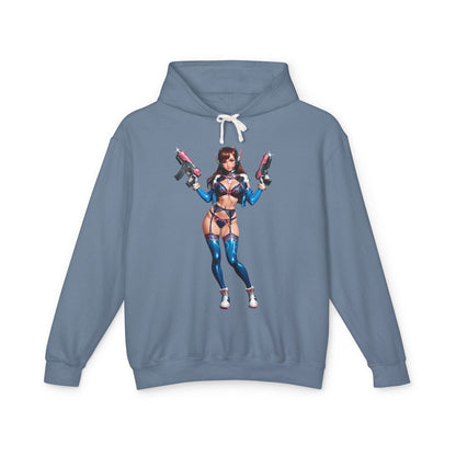 D.Va-Hoodie | Süßer Overwatch-Hoodie | Pinker Anime-Gamer-Pullover