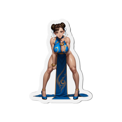 Chun-Li-Magnet – Street Fighter-Kühlschrankmagnet, Anime-Kriegerin-Dekoration
