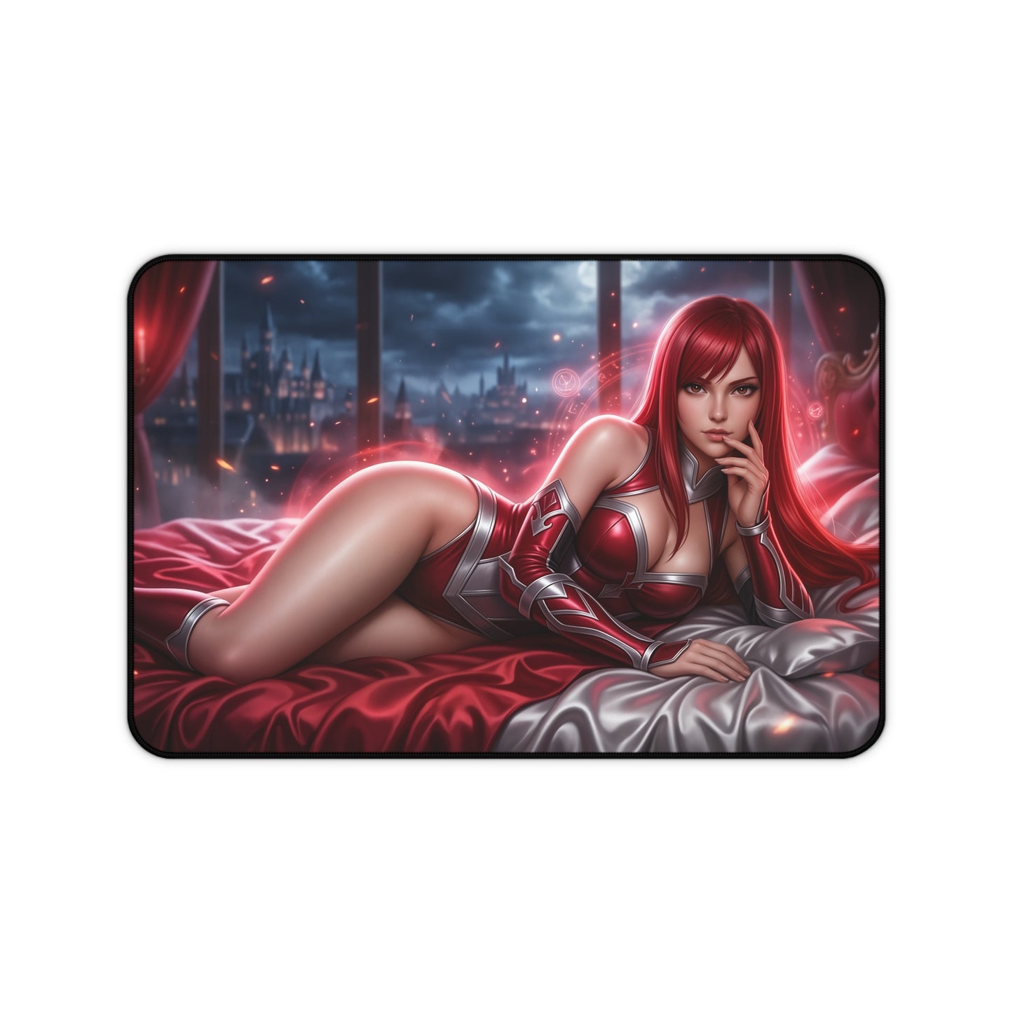 Fairy Tail Mouse Pad, Erza Scarlet Desk Mat, Gamer Gift