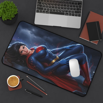 DC Comics Mouse Pad, Superwoman Desk Mat, Gamer Gift XXL
