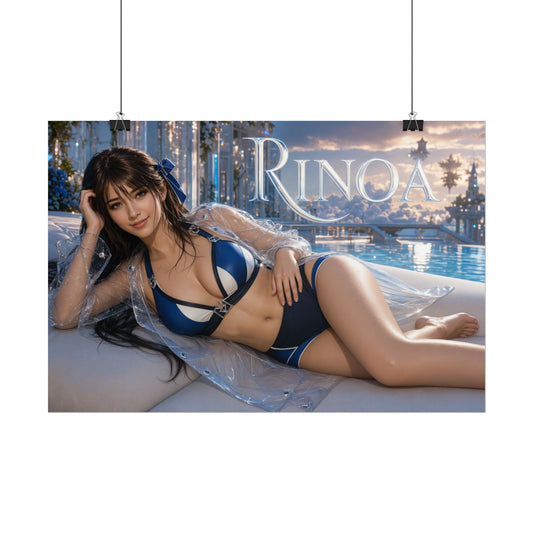 Fantasy Wall Art Rinoa Heartilly Poster Room Decor Collector Gift Art Print