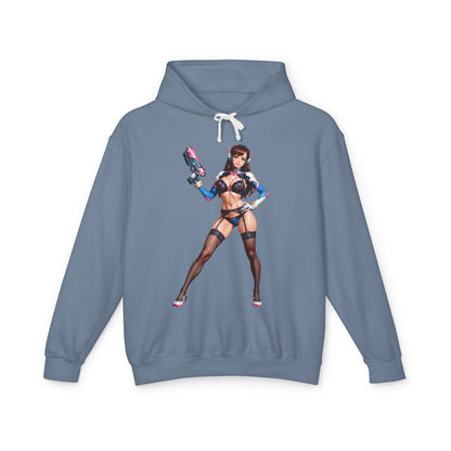 D.Va Hoodie | Overwatch Gamer Hoodie | Anime Mecha Girl Pullover