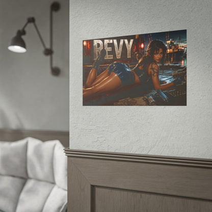 Anime Wall Art Revy Black Lagoon Poster Character Room Decor Collector Gift