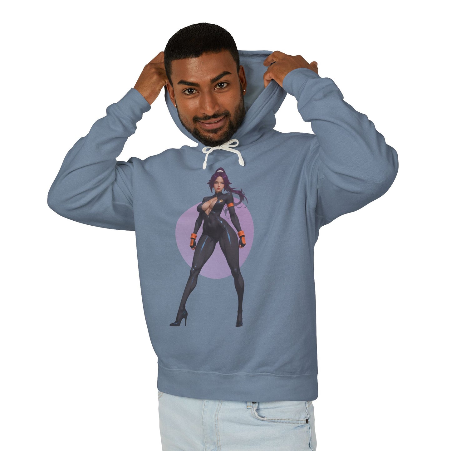 Yoruichi Shihouin Hoodie | Bleach Anime Hoodie | Warrior Goddess Pullover