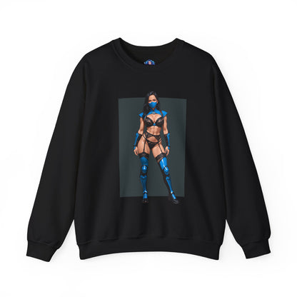 Толстовка Kitana Mortal Kombat, топ Edenian Warrior Crewneck, затишний ігровий вуличний одяг для колекціонерів